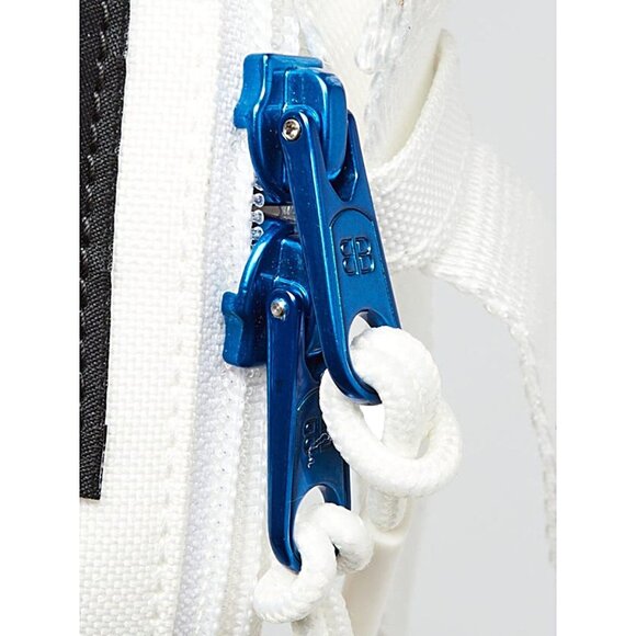 NWT Balenciaga Nasa Logo Phone Holder Crossbody Bag White Recycled Nylon - Picture 11 of 12